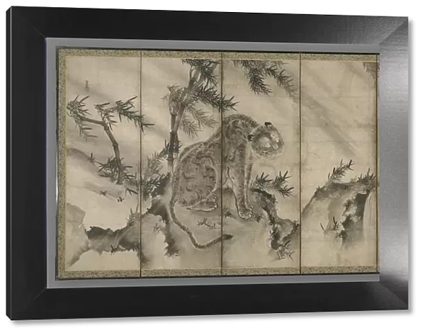 Tiger, 1500s. Creator: Sesson Sh?kei (Japanese, 1504-1589)
