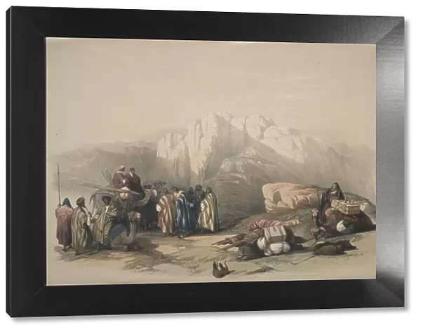 Tomb of Aaron, Summit of Mount Horeb, 1839. Creator: David Roberts (British, 1796-1864)