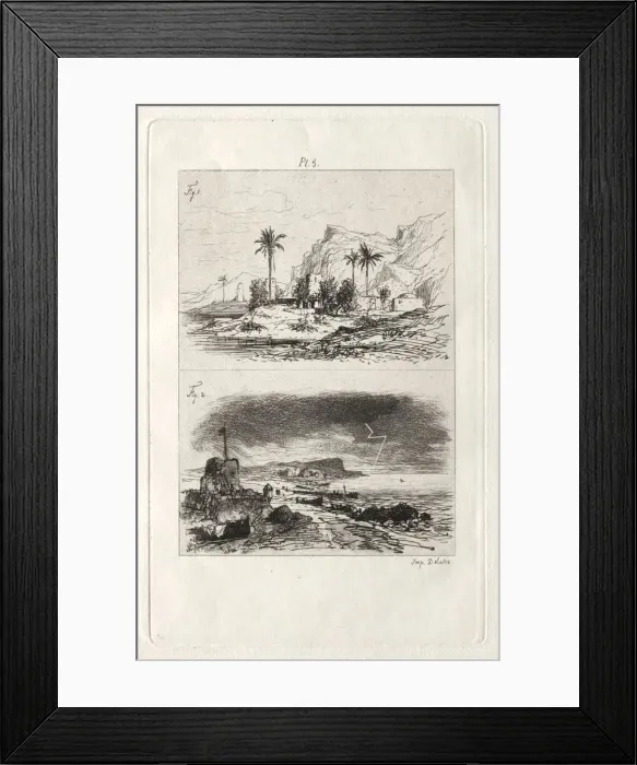 Framed Print : Traite de la Gravure. Creator: Maxime Lalanne (French, 1827-1886) Framed Print : Traite de la Gravure. Creator: Maxime Lalanne (French, 1827-1886)