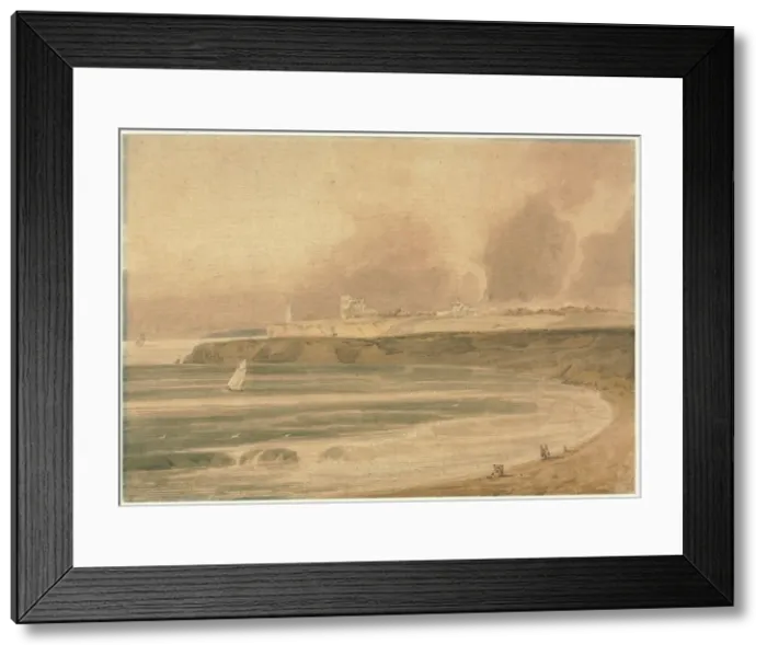 Framed Print : Tynemouth, Northumberland. Creator: Thomas Girtin (British, 1775-1802) Framed Print : Tynemouth, Northumberland. Creator: Thomas Girtin (British, 1775-1802)