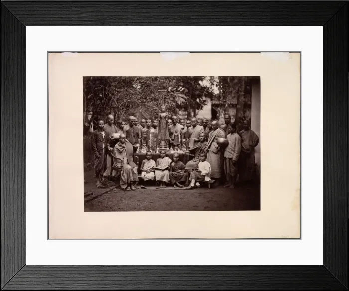 Framed Print : Untitled (recto); Untitled (verso), 1880s Framed Print : Untitled (recto); Untitled (verso), 1880s