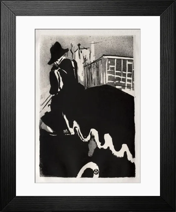 Framed Print : Ultime Ballade, 1893. Creator: Henri de Toulouse-Lautrec (French, 1864-1901) Framed Print : Ultime Ballade, 1893. Creator: Henri de Toulouse-Lautrec (French, 1864-1901)