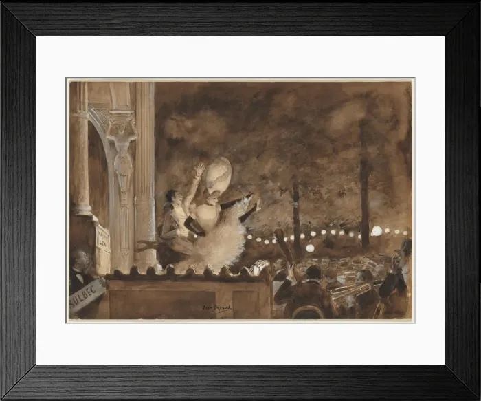 Framed Print : Valmy and Lea, c. 1885-1895. Creator: Jean Beraud (French, 1849-1935) Framed Print : Valmy and Lea, c. 1885-1895. Creator: Jean Beraud (French, 1849-1935)