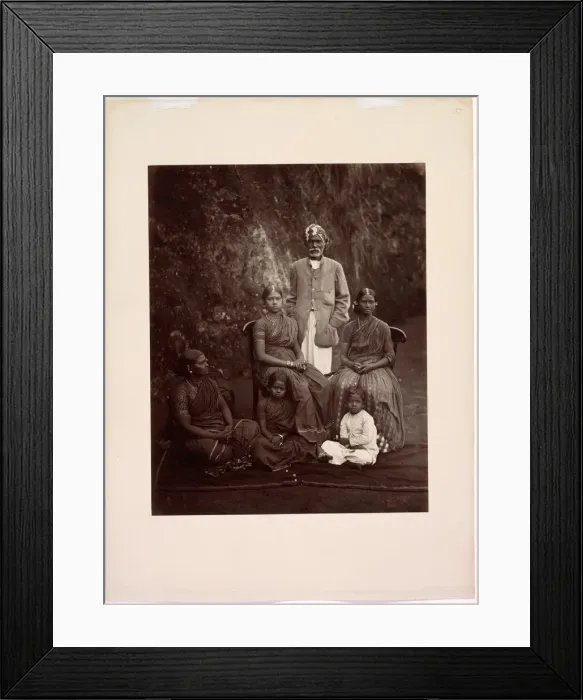 Framed Print : Untitled, 1880s. Creator: Skeen & Co. (British, active 1860-1920), possibly by ;Charles T Framed Print : Untitled, 1880s. Creator: Skeen & Co. (British, active 1860-1920), possibly by ;Charles T