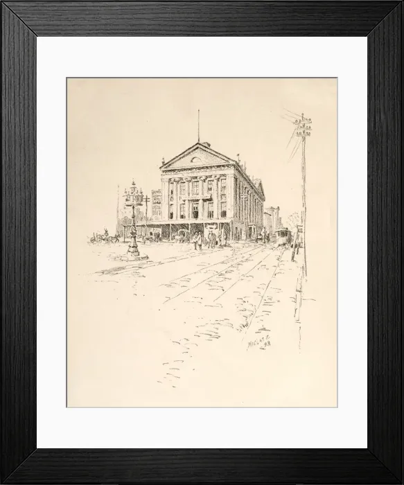 Framed Print : Untitled, 1898. Creator: Karl Friedrich Wilhelm Mielatz (American, 1864-1919) Framed Print : Untitled, 1898. Creator: Karl Friedrich Wilhelm Mielatz (American, 1864-1919)