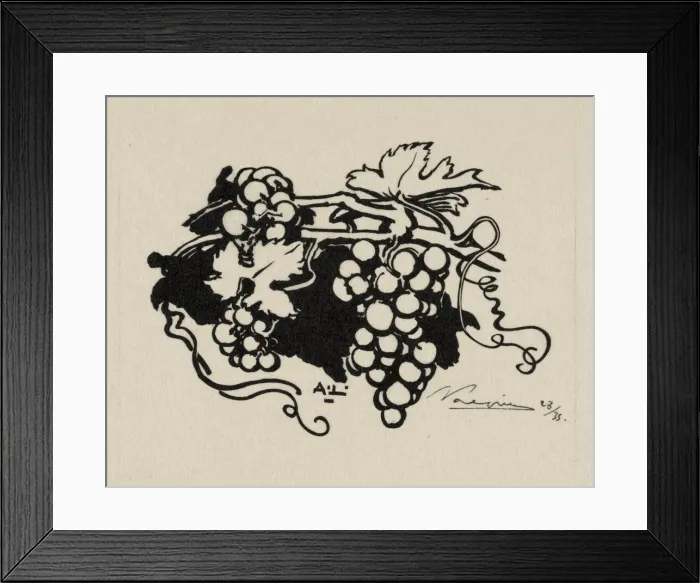 Framed Print : Un Cul-de-lampe. Creator: Auguste Louis Lepere (French, 1849-1918) Framed Print : Un Cul-de-lampe. Creator: Auguste Louis Lepere (French, 1849-1918)