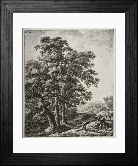 Framed Print : Venus and Adonis. Creator: Anthonie Waterloo (Dutch, 1609 / 10-1690) Framed Print : Venus and Adonis. Creator: Anthonie Waterloo (Dutch, 1609 / 10-1690)