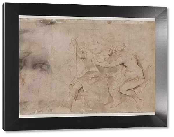 Venus Disarming Mars, Drapery Study, c. 1632  /  35. Creator: Peter Paul Rubens (Flemish, 1577-1640)