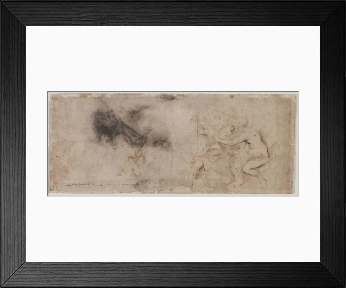 Framed Print : Venus Disarming Mars, Drapery Study, c. 1632 / 35. Creator: Peter Paul Rubens (Flemish, 1577-1640) Framed Print : Venus Disarming Mars, Drapery Study, c. 1632 / 35. Creator: Peter Paul Rubens (Flemish, 1577-1640)