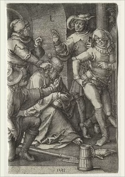 The Passion: The Mocking of Christ, 1521. Creator: Lucas van Leyden (Dutch, 1494-1533)