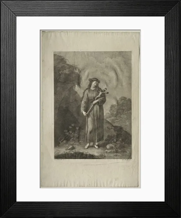 Framed Print : The Mortification. Creator: Antonio Baratti (Italian, 1724-1787) Framed Print : The Mortification. Creator: Antonio Baratti (Italian, 1724-1787)