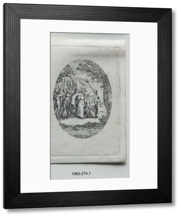 Framed Print : The Mysteries of the Passion. Creator: Jacques Callot (French, 1592-1635) Framed Print : The Mysteries of the Passion. Creator: Jacques Callot (French, 1592-1635)