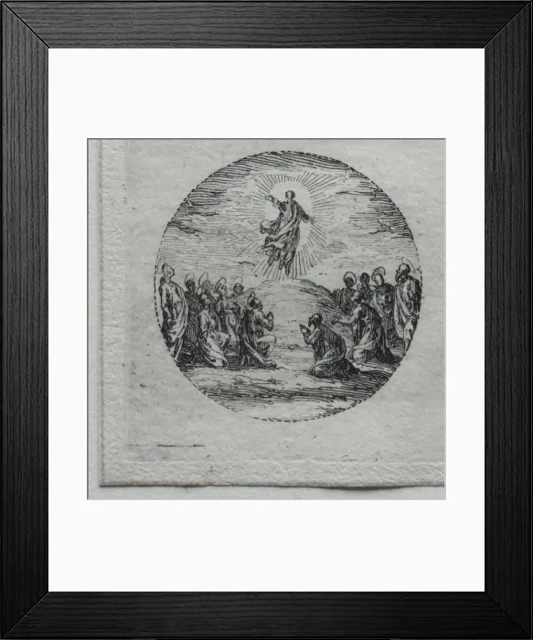 Framed Print : The Mysteries of the Passion: The Resurrection. Creator: Jacques Callot (French, 1592-1635) Framed Print : The Mysteries of the Passion: The Resurrection. Creator: Jacques Callot (French, 1592-1635)