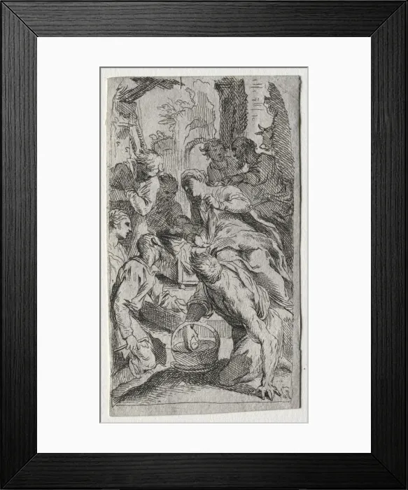 Framed Print : The Nativity. Creator: Unknown Framed Print : The Nativity. Creator: Unknown