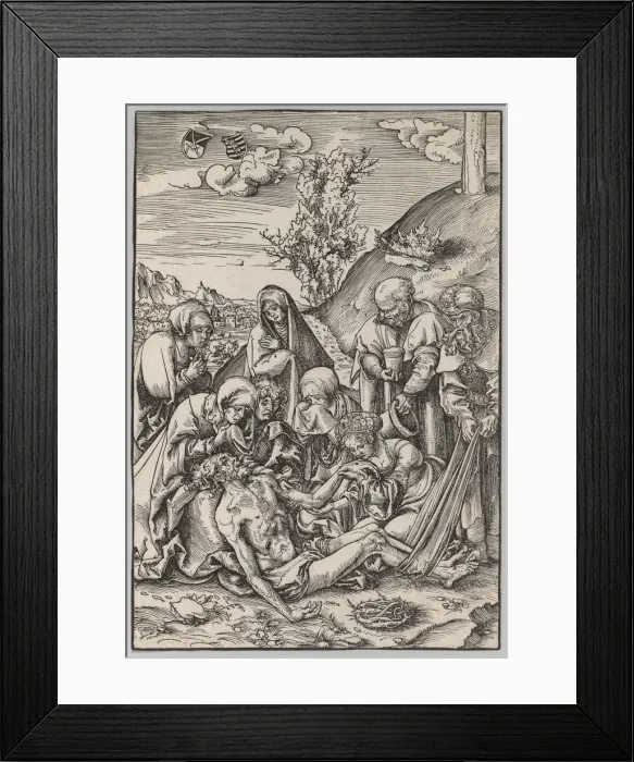 Framed Print : The Passion: The Lamentation, 1509. Creator: Lucas Cranach (German, 1472-1553) Framed Print : The Passion: The Lamentation, 1509. Creator: Lucas Cranach (German, 1472-1553)