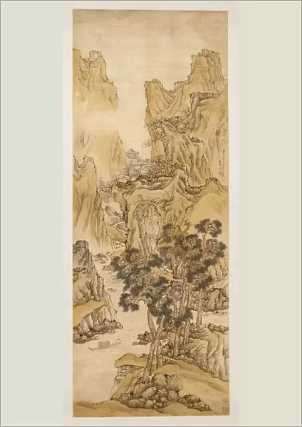 The Peach Blossom Spring, 1650. Creator: Liu Du (Chinese, active c. 1628-after 1653)