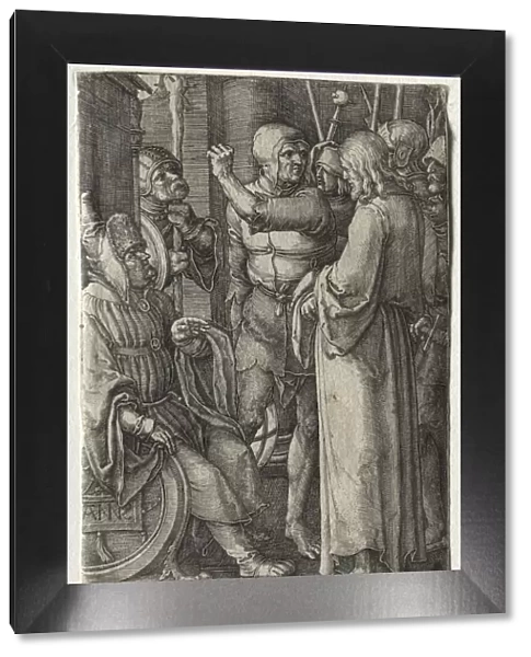The Passion: Christ Before the High Priest, 1521. Creator: Lucas van Leyden (Dutch, 1494-1533)