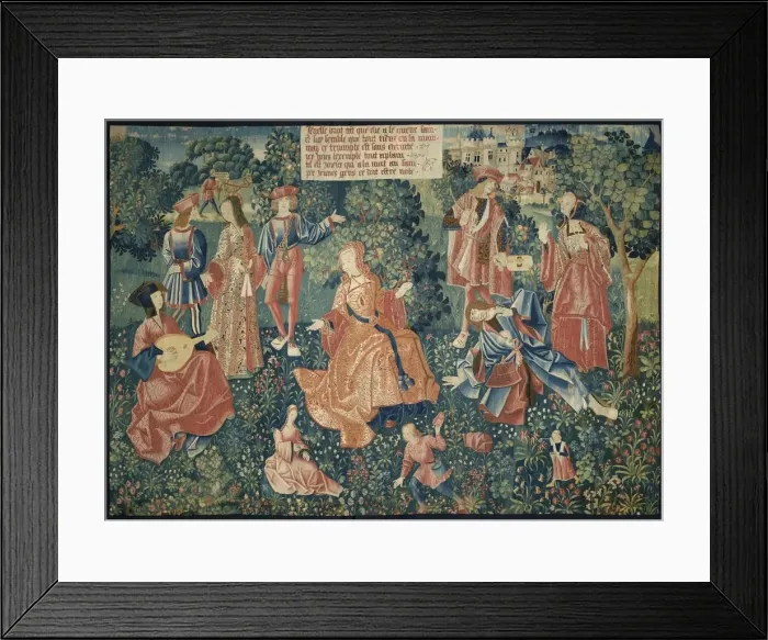 Framed Print : Youth (From Chateau de Chaumont Set), 1512-1515. Creator: Unknown Framed Print : Youth (From Chateau de Chaumont Set), 1512-1515. Creator: Unknown