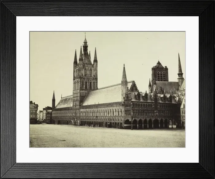 Framed Print : Ypres, Belgium, c. 1855-1862. Creator: Auguste-Rosalie Bisson (French, 1826-1900) Framed Print : Ypres, Belgium, c. 1855-1862. Creator: Auguste-Rosalie Bisson (French, 1826-1900)