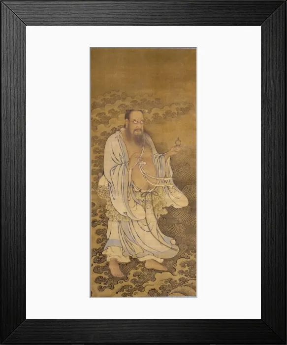 Framed Print : Zhongli Quan Crossing the Ocean, 1368-1644. Creator: Zhao Qi (Chinese) Framed Print : Zhongli Quan Crossing the Ocean, 1368-1644. Creator: Zhao Qi (Chinese)