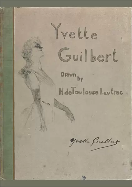 Yvette Guilbert-English Series, 1898. Creator: Henri de Toulouse-Lautrec (French, 1864-1901)