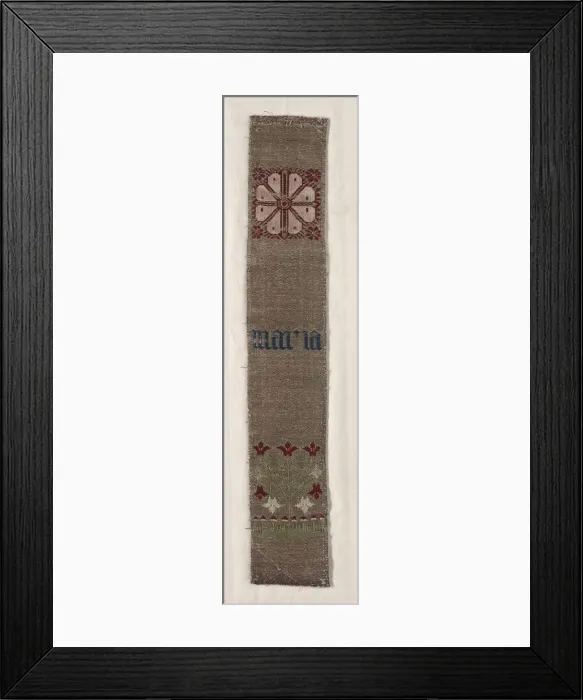 Framed Print : Woven Band, 1300s - 1400s. Creator: Unknown