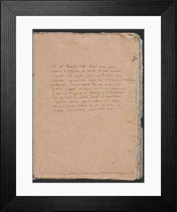 Framed Print : Verona Sketchbook: Inscription (page 1), 1760. Creator: Francesco Lorenzi (Italian, 1723-1787) Framed Print : Verona Sketchbook: Inscription (page 1), 1760. Creator: Francesco Lorenzi (Italian, 1723-1787)