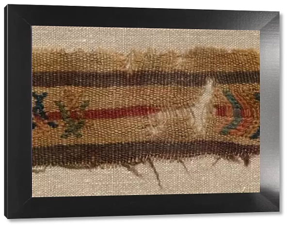 Wool Embroidery, 700s - 800s. Creator: Unknown