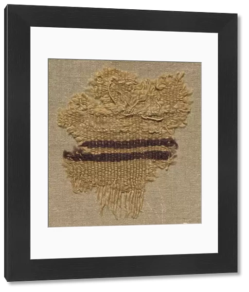 Wool Fragment, 3rd century. Creator: Unknown