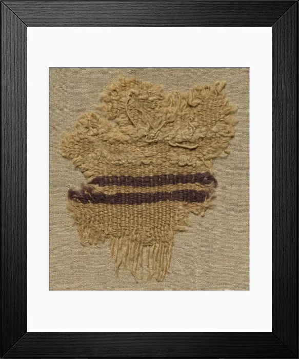 Framed Print : Wool Fragment, 3rd century. Creator: Unknown Framed Print : Wool Fragment, 3rd century. Creator: Unknown