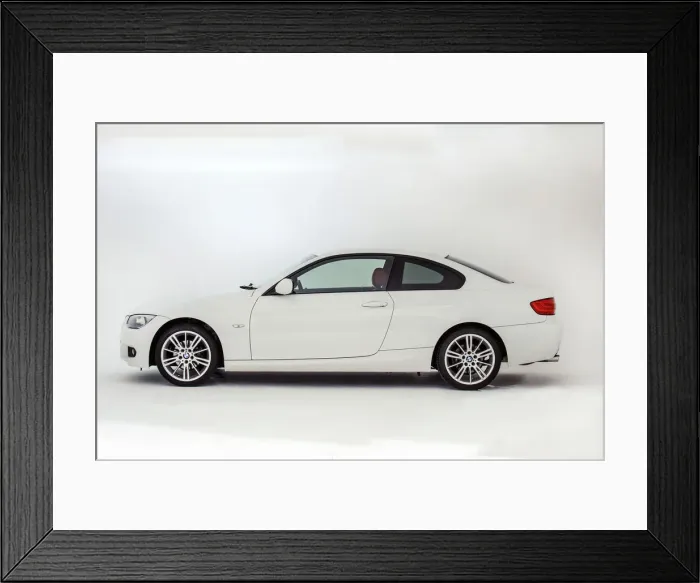 Framed Print : 2011 BMW 3 series Coupe. Creator: Unknown Framed Print : 2011 BMW 3 series Coupe. Creator: Unknown