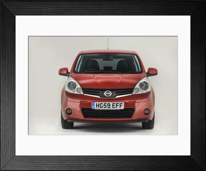 Framed Print : 2009 Nissan Note. Creator: Unknown Framed Print : 2009 Nissan Note. Creator: Unknown