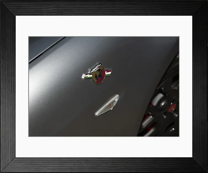 Framed Print : 2018 Fiat 124 Abarth Spider. Creator: Unknown Framed Print : 2018 Fiat 124 Abarth Spider. Creator: Unknown