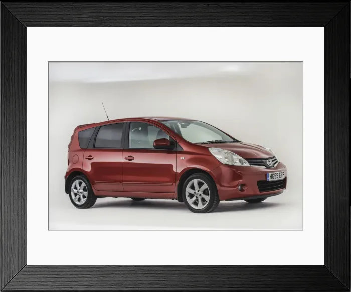 Framed Print : 2009 Nissan Note. Creator: Unknown Framed Print : 2009 Nissan Note. Creator: Unknown