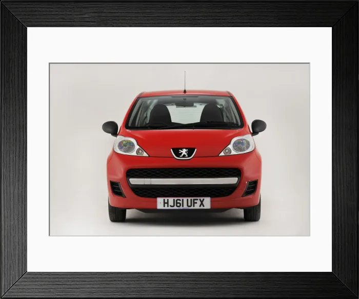 Framed Print : 2011 Peugeot 107. Creator: Unknown Framed Print : 2011 Peugeot 107. Creator: Unknown