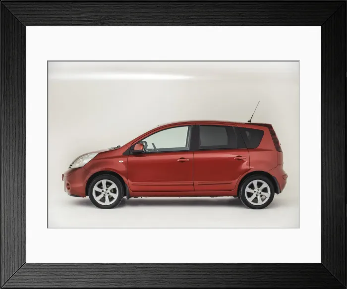 Framed Print : 2009 Nissan Note. Creator: Unknown Framed Print : 2009 Nissan Note. Creator: Unknown