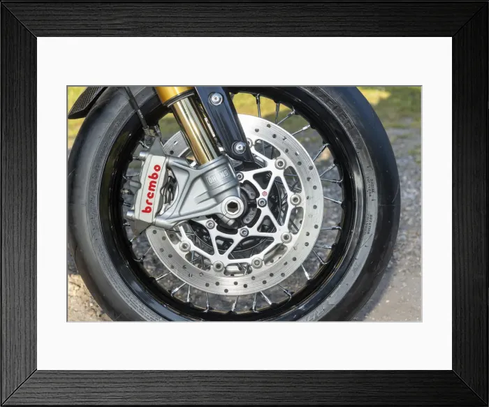 Framed Print : 2019 Triumph Thruxton TFC 1200cc. Creator: Unknown Framed Print : 2019 Triumph Thruxton TFC 1200cc. Creator: Unknown