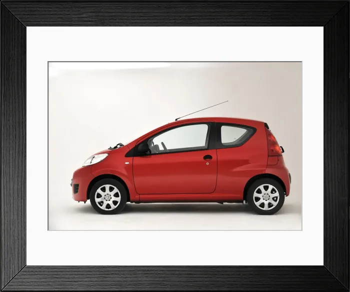 Framed Print : 2011 Peugeot 107. Creator: Unknown Framed Print : 2011 Peugeot 107. Creator: Unknown