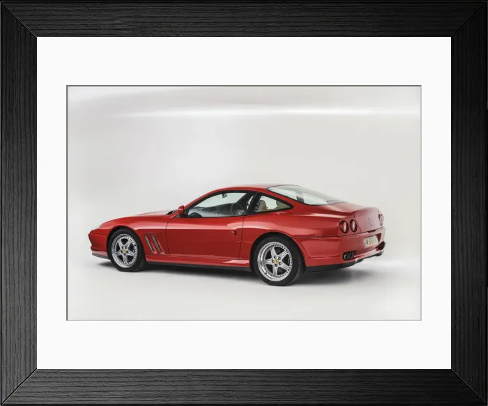 Framed Print : 2000 Ferrari F550 Maranello. Creator: Unknown Framed Print : 2000 Ferrari F550 Maranello. Creator: Unknown