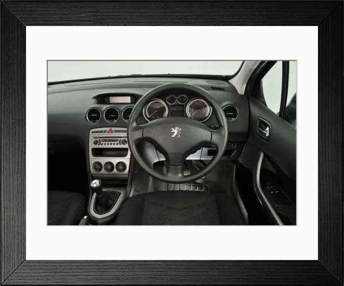 Framed Print : 2007 Peugeot 308. Creator: Unknown