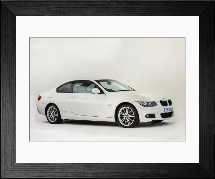 Framed Print : 2011 BMW 3 series Coupe. Creator: Unknown Framed Print : 2011 BMW 3 series Coupe. Creator: Unknown