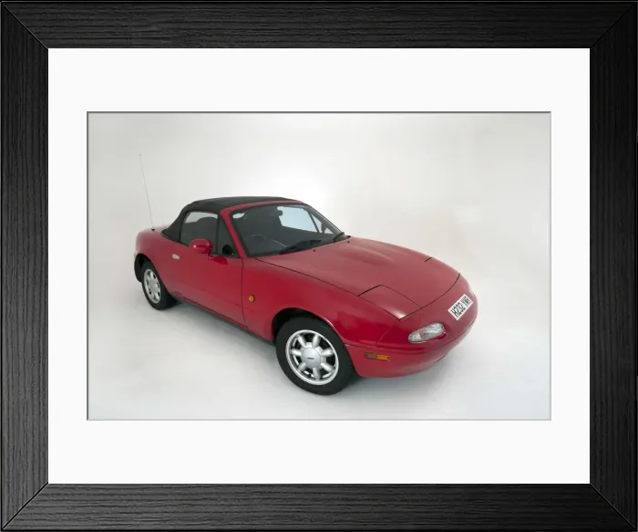 Framed Print : 1990 Mazda MX5 1600. Creator: Unknown Framed Print : 1990 Mazda MX5 1600. Creator: Unknown
