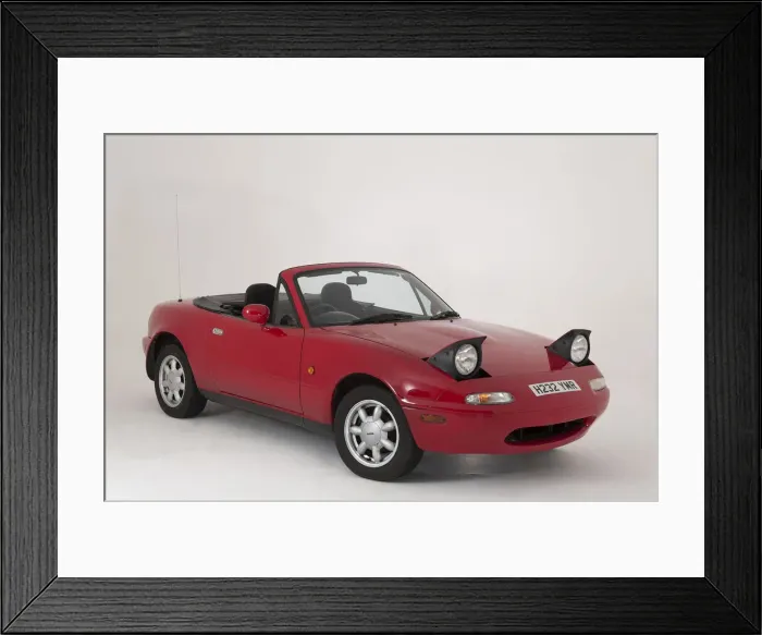 Framed Print : 1990 Mazda MX5 1600. Creator: Unknown Framed Print : 1990 Mazda MX5 1600. Creator: Unknown