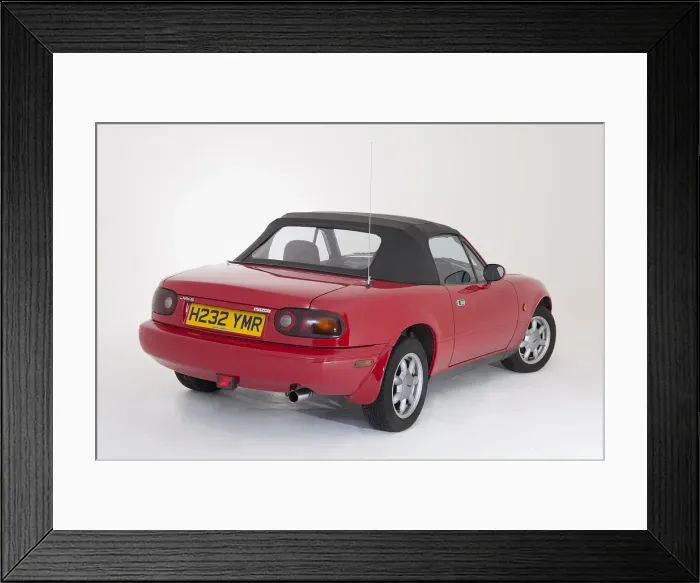 Framed Print : 1990 Mazda MX5 1600. Creator: Unknown Framed Print : 1990 Mazda MX5 1600. Creator: Unknown