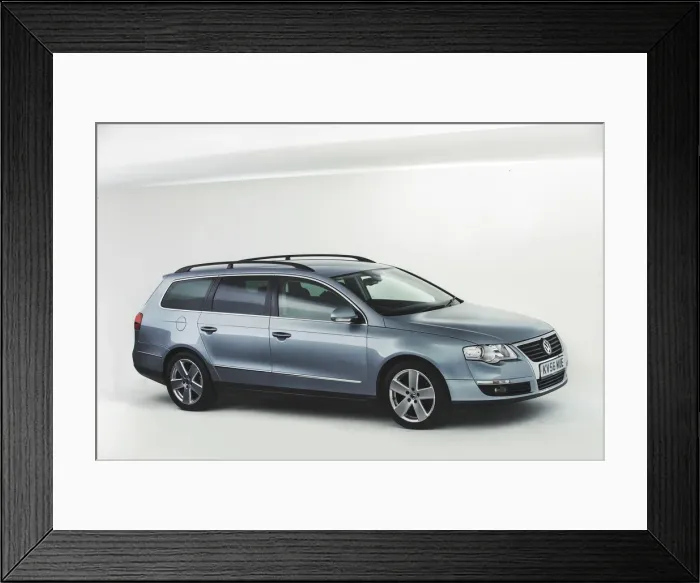 Framed Print : 2006 Volkswagen Passat estate. Creator: Unknown Framed Print : 2006 Volkswagen Passat estate. Creator: Unknown