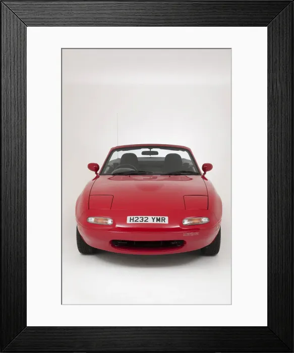 Framed Print : 1990 Mazda MX5 1600. Creator: Unknown Framed Print : 1990 Mazda MX5 1600. Creator: Unknown
