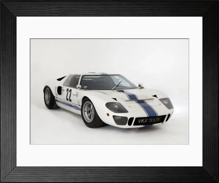 Framed Print : 1967 Ford GT40 Mk1. Creator: Unknown Framed Print : 1967 Ford GT40 Mk1. Creator: Unknown
