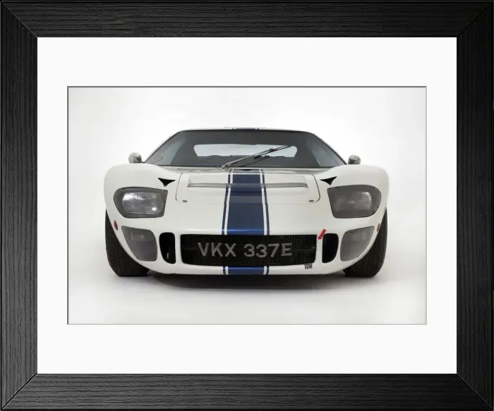 Framed Print : 1967 Ford GT40 Mk1. Creator: Unknown Framed Print : 1967 Ford GT40 Mk1. Creator: Unknown