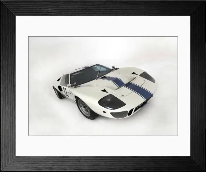 Framed Print : 1967 Ford GT40 Mk1. Creator: Unknown Framed Print : 1967 Ford GT40 Mk1. Creator: Unknown