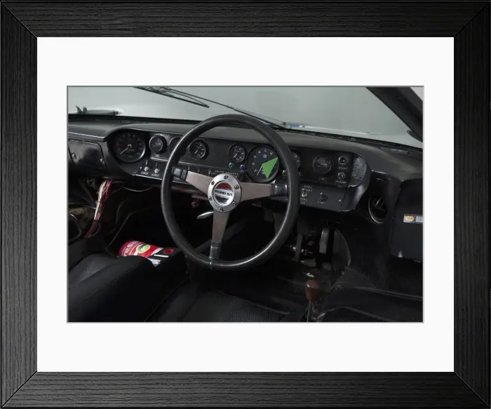 Framed Print : 1967 Ford GT40 Mk1. Creator: Unknown
